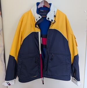 Vintage Y2K Tommy Hilfiger Winter Jacket Large